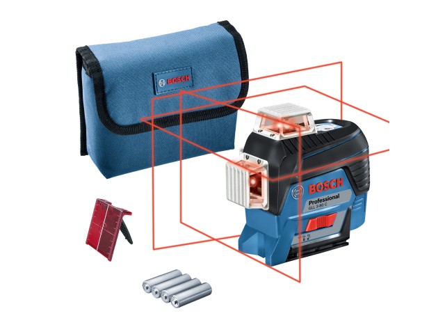 Linijski laser Bosch GLL 3-80 C, 0601063R00